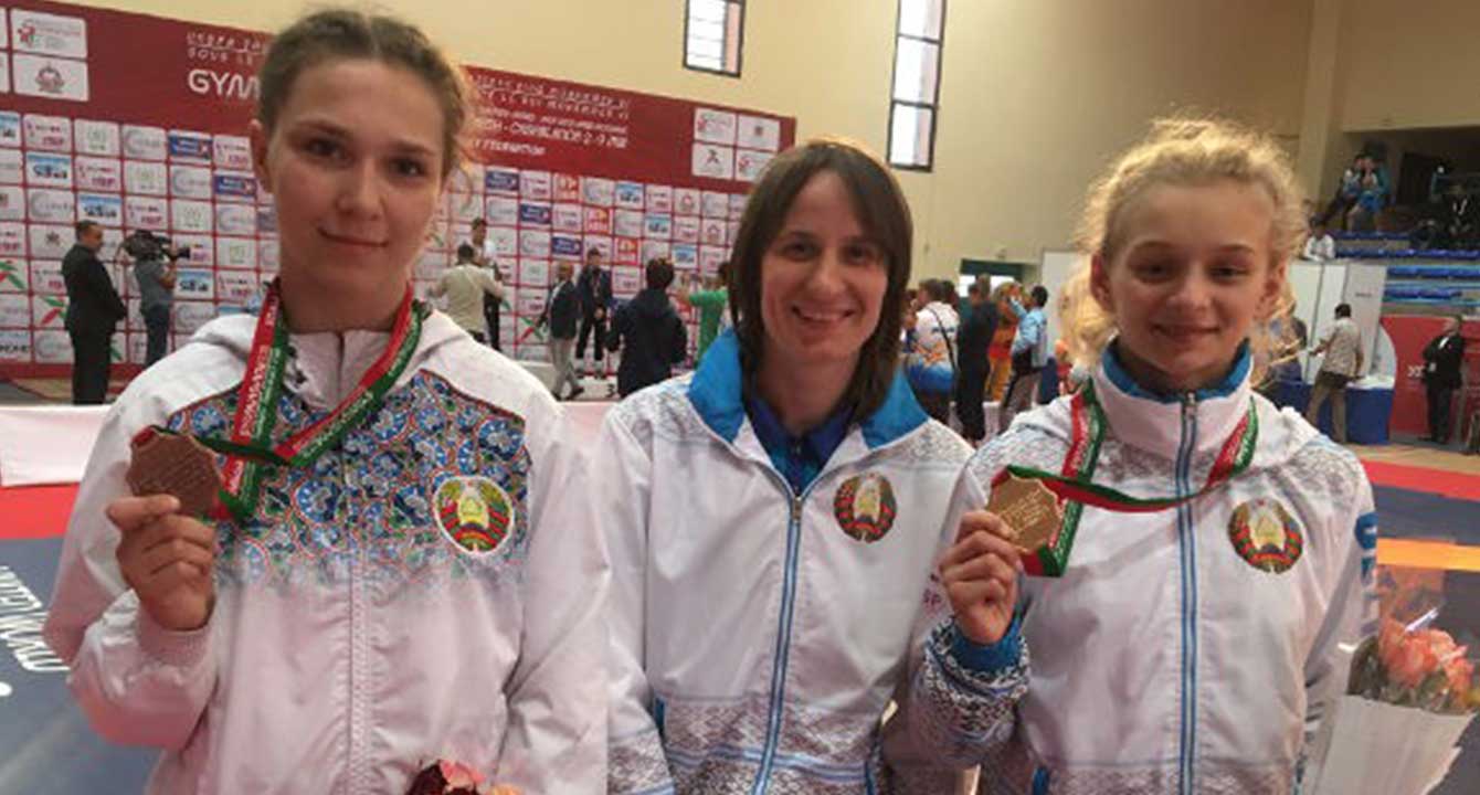 БЕЛОРУССКИЕ СПОРТСМЕНКИ ЗАВОЕВАЛИ ЗОЛОТО И БРОНЗУ В ВОЛЬНОЙ БОРЬБЕ НА ГИМНАЗИАДЕ В МАРОККО